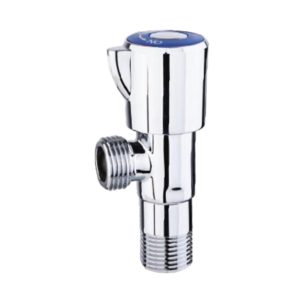 1/2 صمام زاوية مطلية بالكروم نحاسي للمطبخ DSJ029